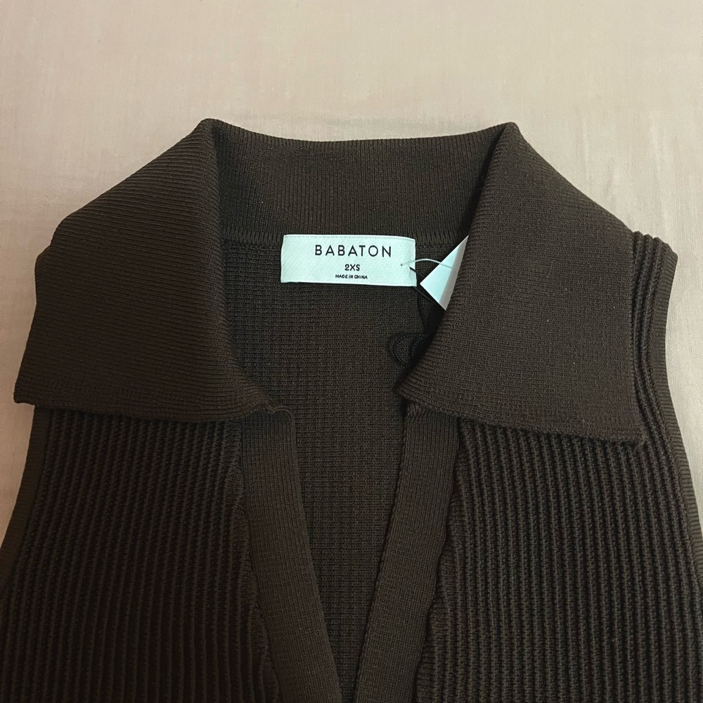 Babaton Sculpt Knit Polo